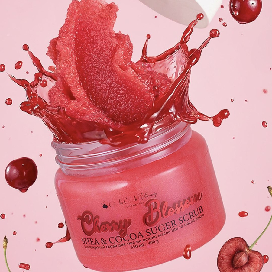 Скраб для тіла цукровий Cherry Blossom