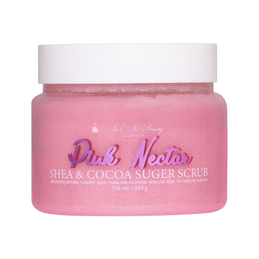 Скраб для тіла цукровий Pink nectar